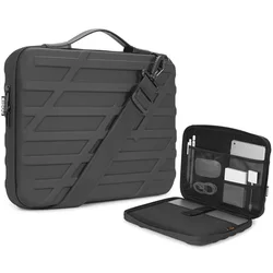 NIDOO Computer Carrying Case Hard Shell Protective Laptop Bag For 13