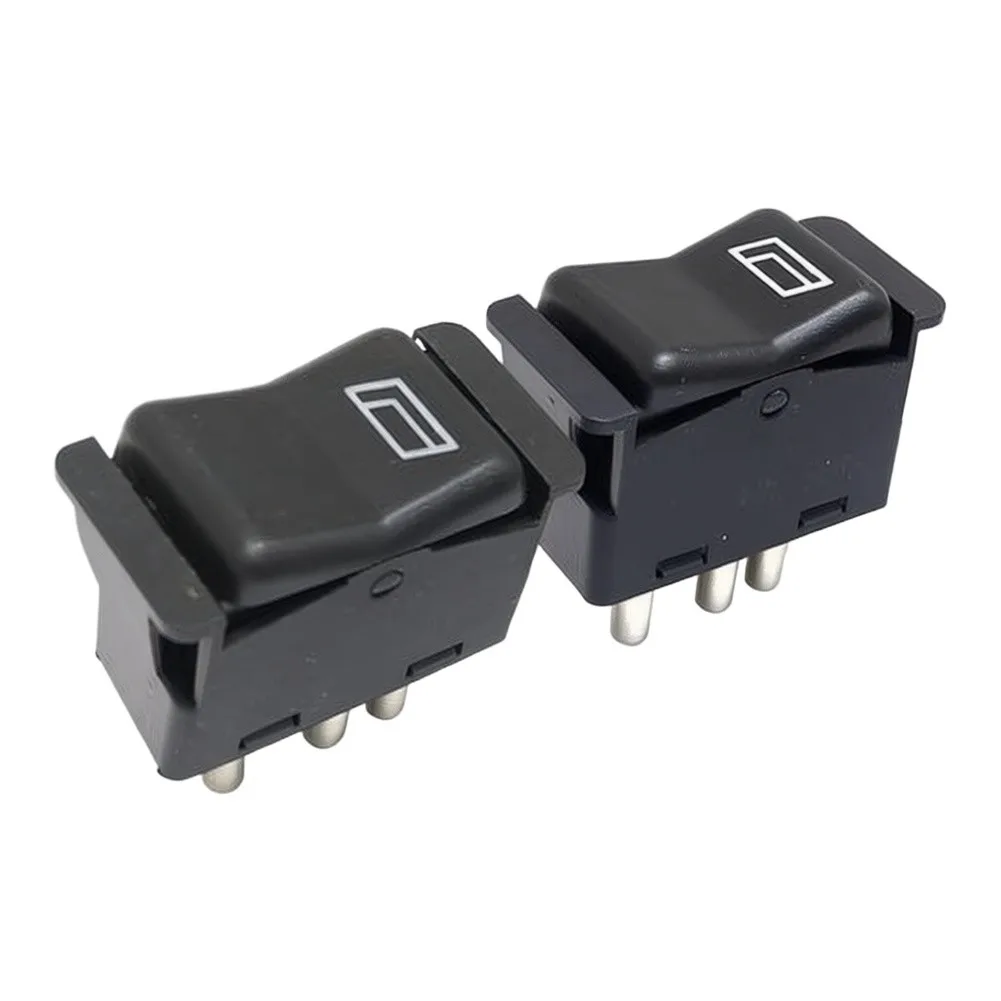 2Pcs Front Button For LH RH Window Switch 0008208310 0028203510 For Mercedes  For R107 380SL 560SL Car Control Switch Button