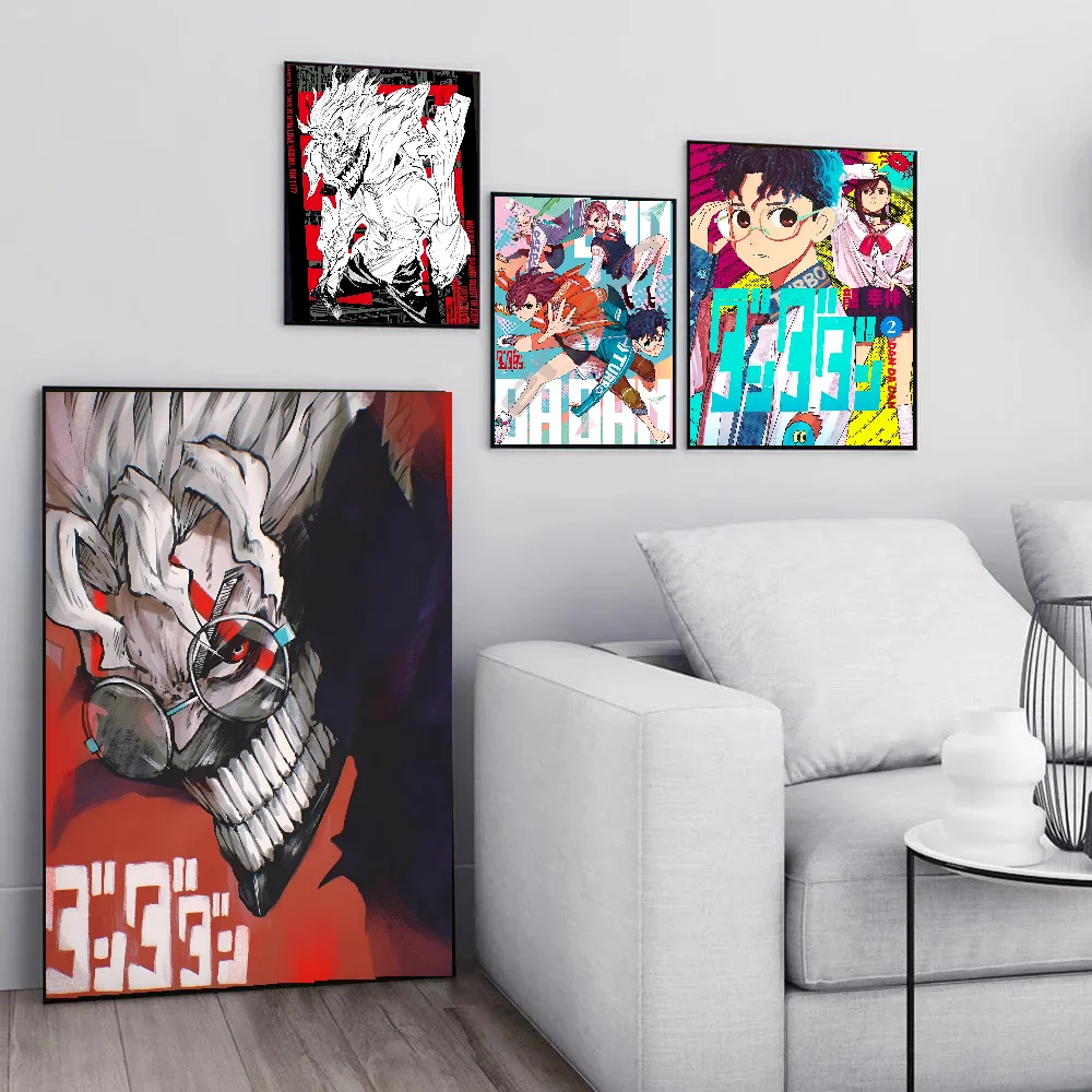 Anime D-Dandadan Poster Paper Print Home Living Room Bedroom Entrance Bar Cafe Art Painting Decoration