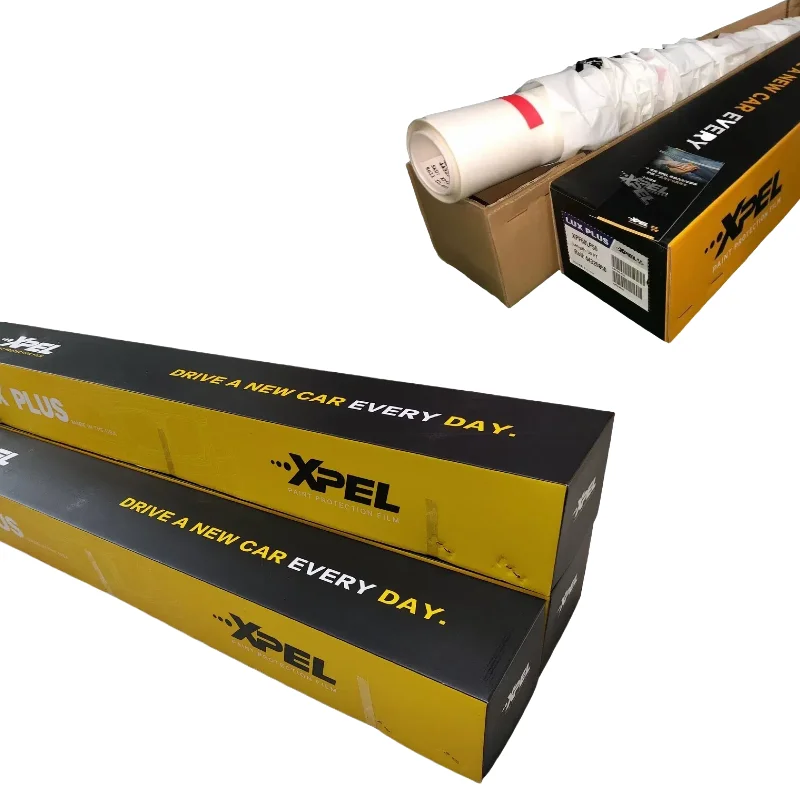 

XPEL 6.5Mil 8.5Mil 9.5Mil Original TPU Paint Protection Film PPF High Gloss Transparency Stone Chip Resistance Durable Quality