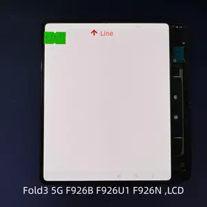 Bilashmart Compatible with Galaxy Z Fold 3 Fold3 5G F96B F926U1 F926N LCD scrCompatible with Galaxeen display second hand defective screen