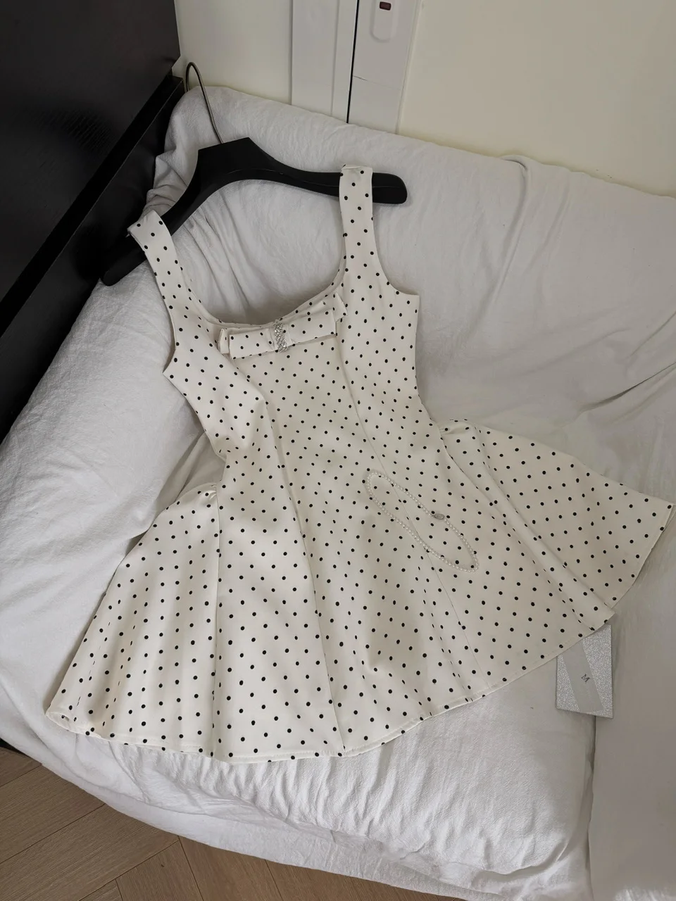 Verão feminino moda coreana shoujo preppy vestido de baile doce bolinhas vestido mini vestidos de uma peça 2000s festa de noite aniversário