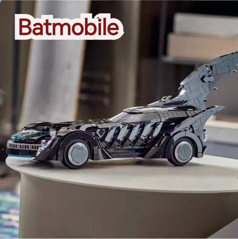 Nuevo 2026, 909 Piezas, Serie Heroes, Super Bat Forever, Batmóvil, Superauto 76304, Bloques de Construcción, Rompecabezas, Modelo de Juguete, Regalos de Cumpleaños y Festivos