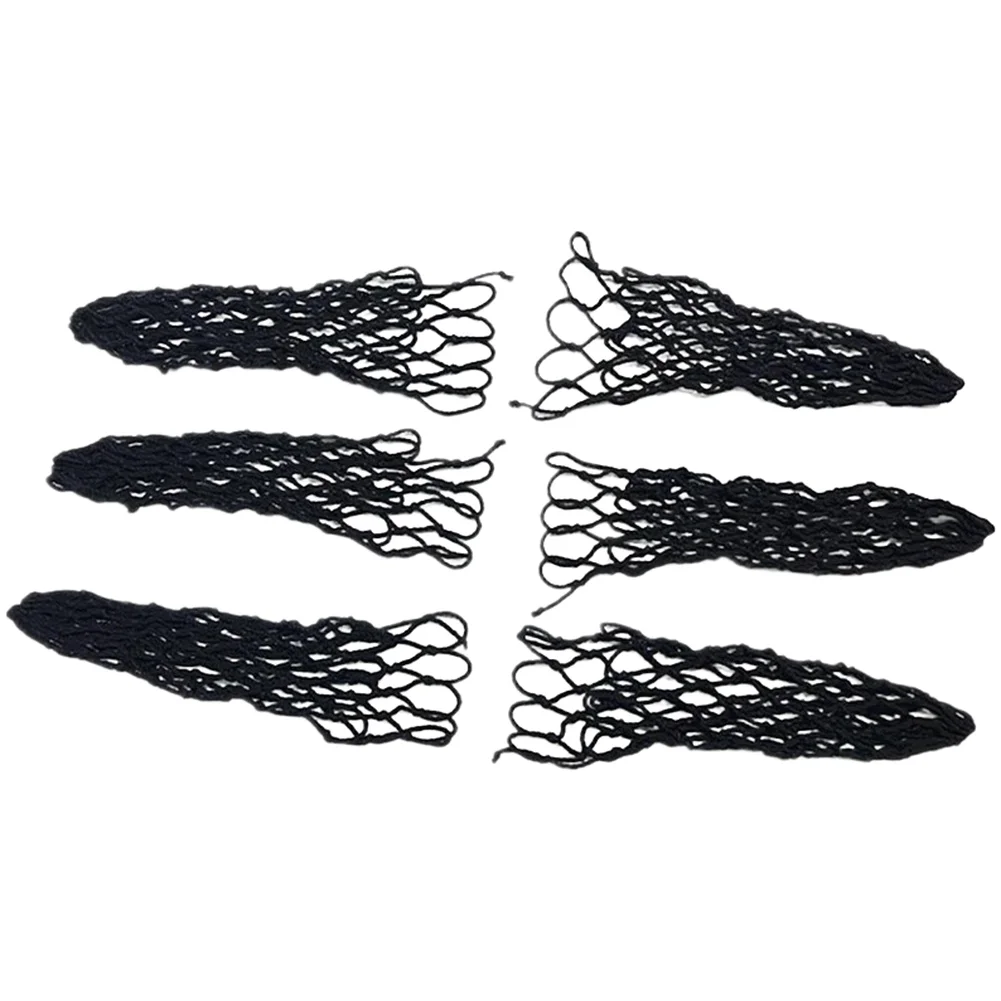 

Cotton Thread Ball Net Set 6 Pieces Designed for American Pool Tables with Straight Drop Configuration for Optimal Performance