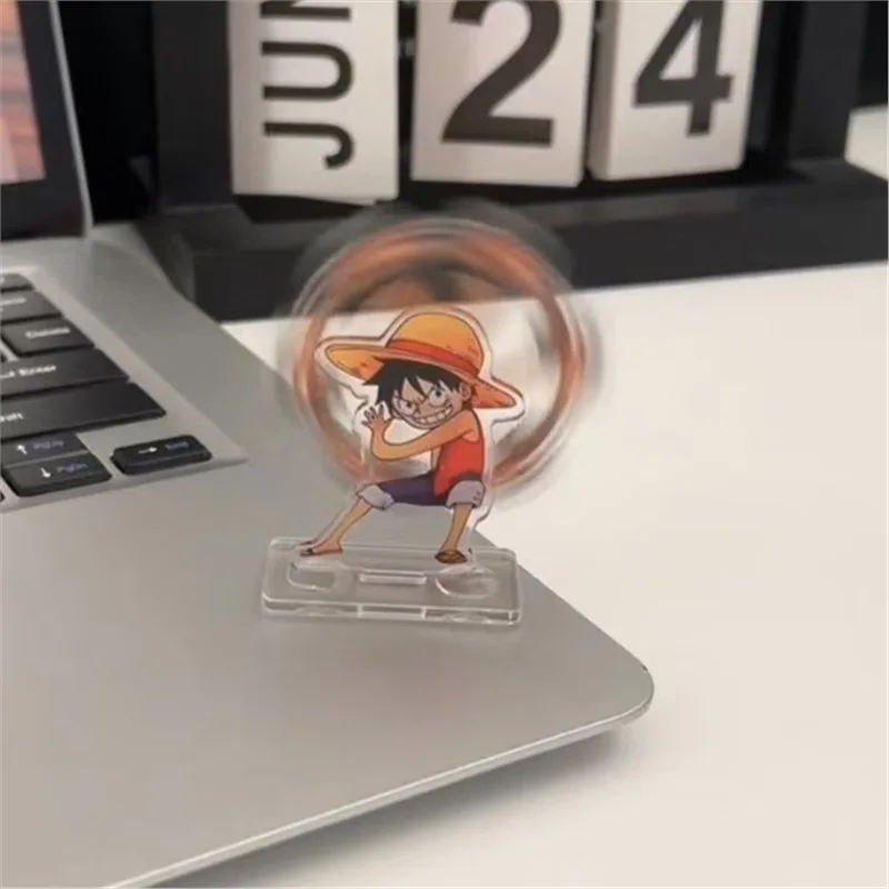 قطعة واحدة لوفي حامل تدوير نموذج أنيمي الاكريليك الشكل حامل نموذج الإبداعية الدورية حامل سطح المكتب الحلي تأثيري هدايا جديد