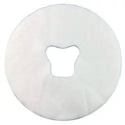 Disposable face pads, lying pillow towels, silicone round head pads, head towels, massage mattress towels, 100 pieces