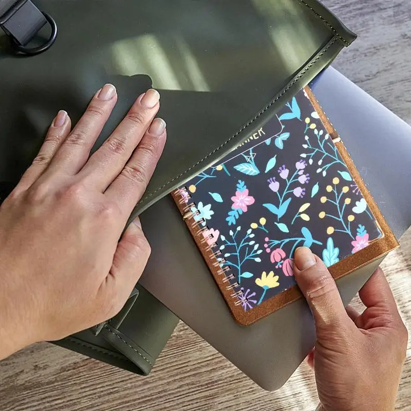 Спиральный ежедневник, блокнот, портативный эффективный ежедневник, многофункциональный планировщик для гладкого письма, контрольный список, органайзер-планировщик