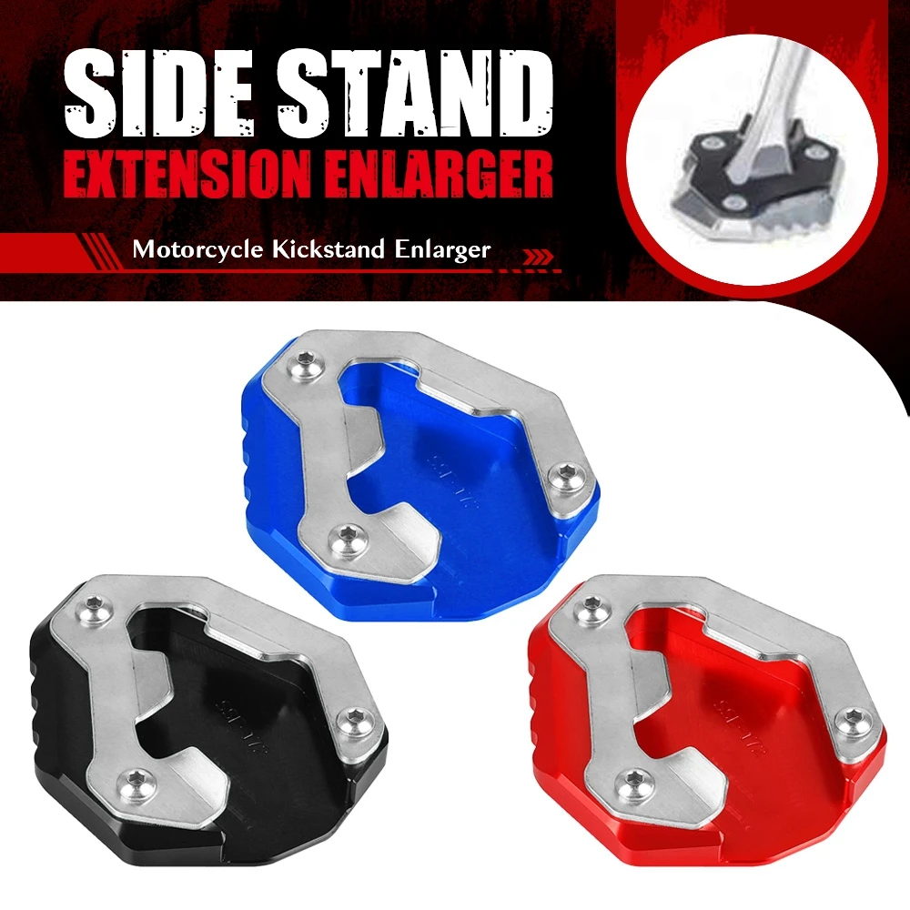 

Motorcycle Kickstand Extender Foot Side Stand Extension Pad Plate For Tiger 1050 Sport 115NG NH01A 1050Sport NH01 2014 2015-2021