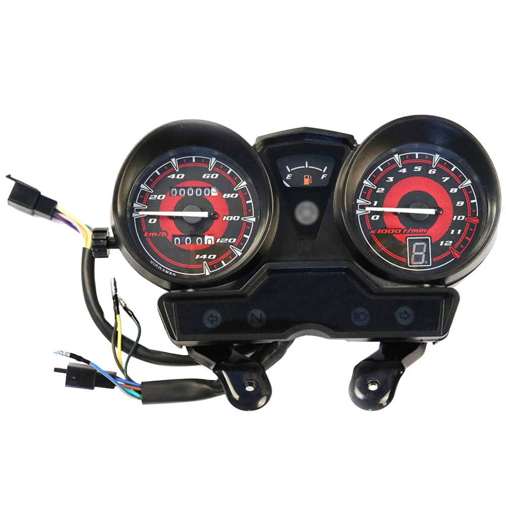 

Motorcycle Tachometer for YBR125 YBR 125 JYM125 Speedometer Odometer Gauge Gear Indicator