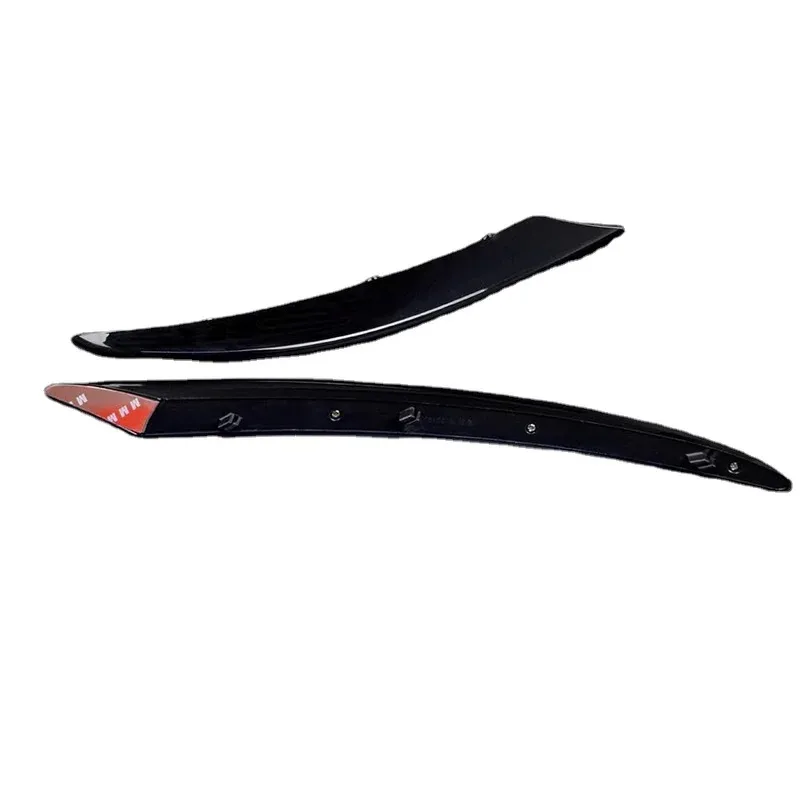 

ABS Car Front Bumper Lip Diffuser Sp Fins Body Spoiler Accessories for 2015-2018 C Class W205 C200L C180L