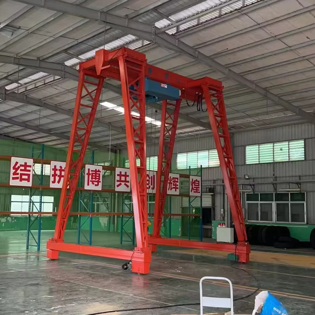 1 Ton High Load Custom Gantry Crane, 10 Ton Rated Capacity & Core Power Component For Workshop Light Heavy Lifting