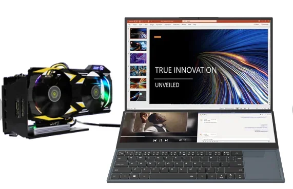 كمبيوتر محمول i7 للألعاب مقاس 16 بوصة + 14 بوصة FHD شاشة مزدوجة وشاشة مزدوجة 16 جيجابايت DDR4 1 تيرابايت SSD Win11 كمبيوتر مكتبي كمبيوتر محمول للأعمال Intel Core i7 i9