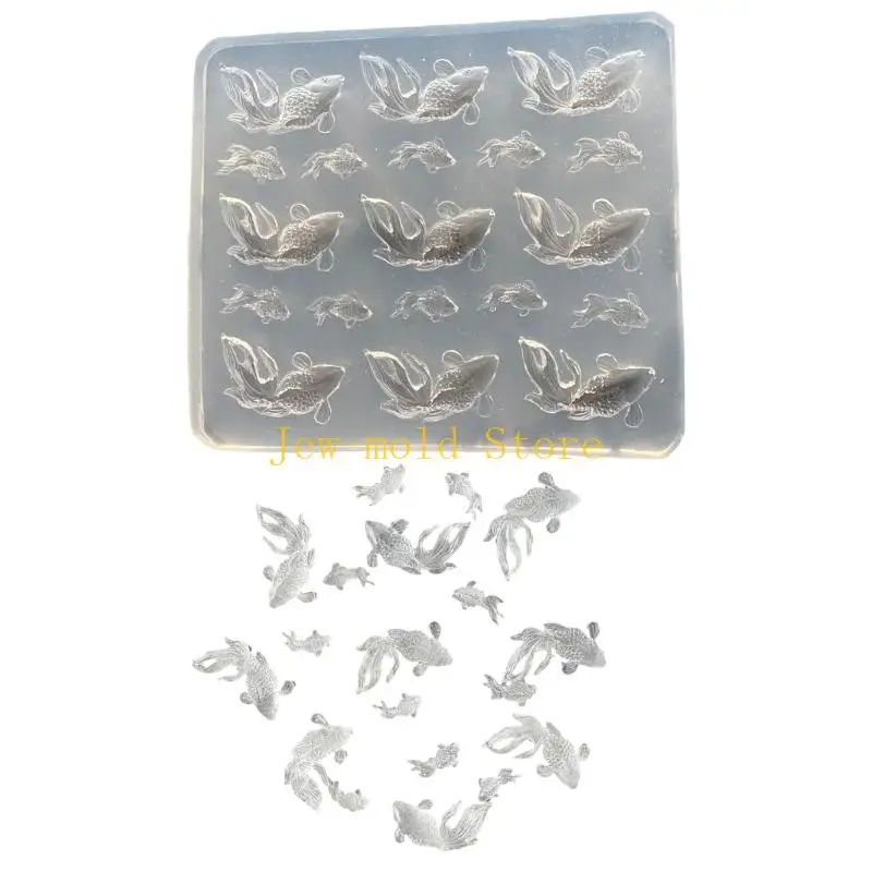 

C71B Silicone Mold Shaped Accessories Molds Epoxy Resin Jewelry Making Mould