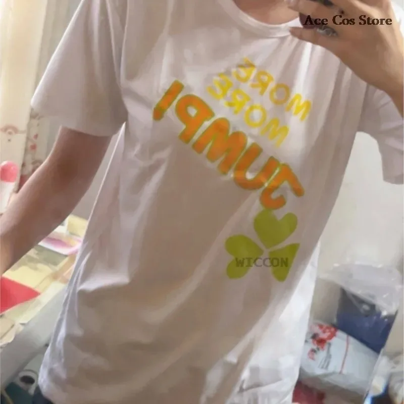 Az15 مشروع Sekai تأثيري MMJ المزيد القفز Kiritani Haruka Hanasato Minori Momoi Airi Hinomori Shizuku المشجعين دعوة زي تي شيرت Co