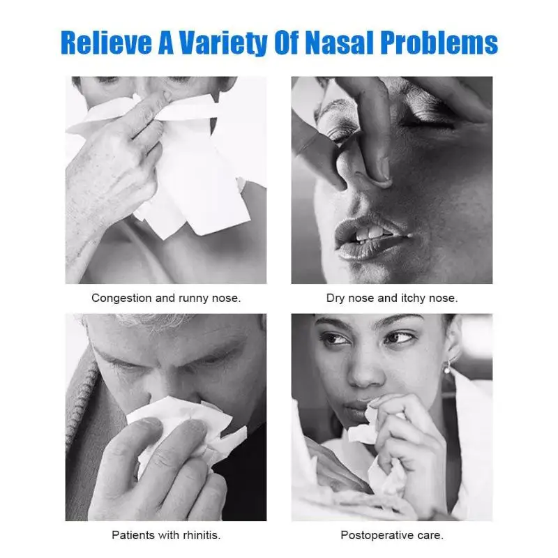 【WA】Nasal Irrigator Rinse Bottles Nose Wash Cleaner Neti Pot Avoid Allergic Rhinitis Sinusitis Adult Children Nose Protector