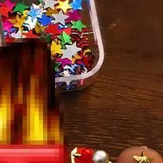 عيد الميلاد الأحمر/الأخضر اللؤلؤ مسمار حجر الراين مختلط الحجم بيرليسسينت الخرز الملون نالي سحر عيد الميلاد مانيكير مجوهرات