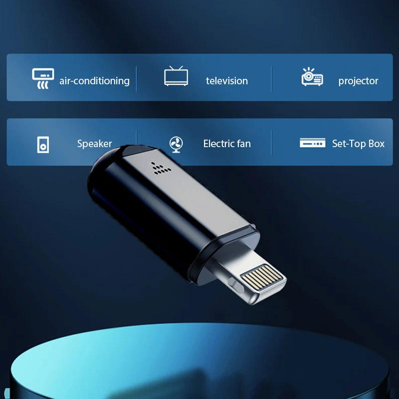 نوع C الهاتف الذكي الأشعة تحت الحمراء الارسال محول التحكم الذكي App التحكم محول الأشعة تحت الحمراء عن بعد مناسبة لمكيف الهواء التلفزيون