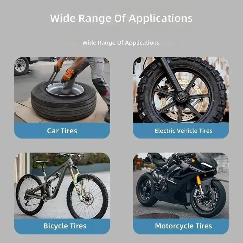 Durable Motorcycle Tire Lever Kit Forged Steel Tire Changing Irons Ergonomic Handle Tire Pry Bars for Motorcycle Maintenance