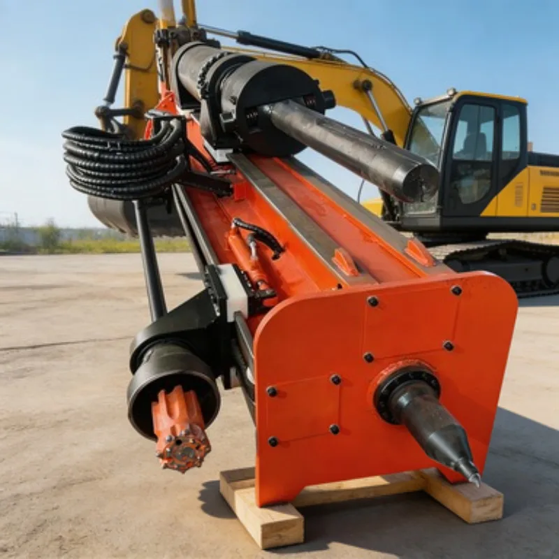Drill Split Integrated Unit Rock Drilling Splitting Equipment Hydraulic Rock Cracker 36T forExcavator Foundation Excavation Work