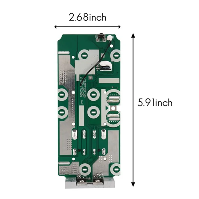 2 قطعة بطارية ليثيوم أيون شحن حماية لوحة دوائر كهربائية PCB ل Ryobi 40 فولت OP4050A OP4015 OP4026 OP4030 OP4040 البطارية