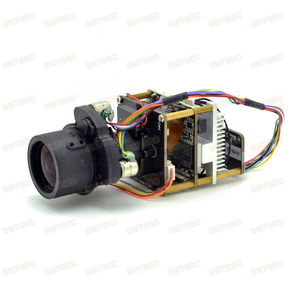 4K 12MP Somy IMX226 IP Camera Module 3.6-11mm 3x Video Auto Zoom Hi3519RFCV101 CCTV Security IP Board Camera SIP-E226KML-3611