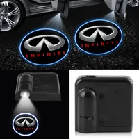 Car Door LED HD Welcome Courtesy Shadow Projector Lamp Logo Light For Infiniti Q50 FX35 Q30 G37 Q70 QX70 G35 Q60 QX50 QX60 QX80