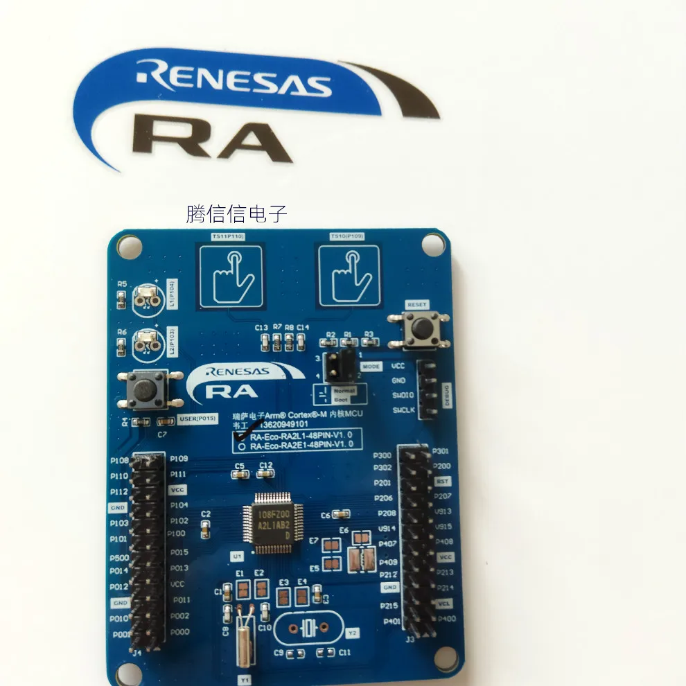 RA-ECO-RA2L1-48PIN-V1.0 scheda di sviluppo Renesas RA2L1