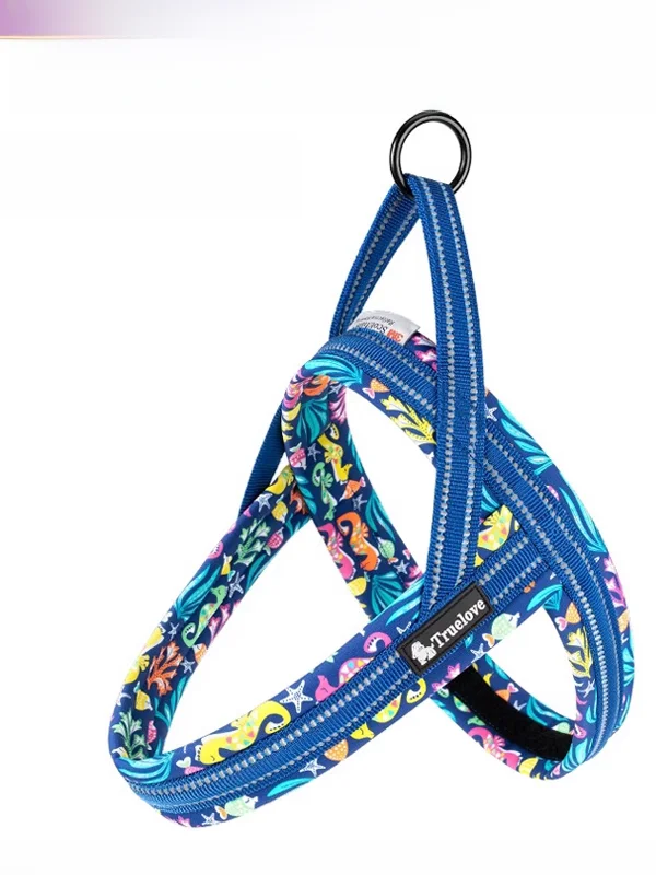 

Lightweight Saddle-Sle Chest Harn for Small Medium Large Dogs Explosive Proof Pet Supplies Dog Lea