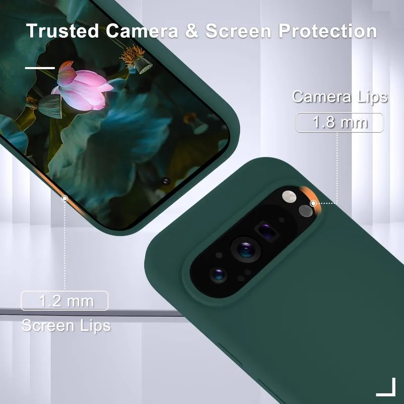 Funda de silicona líquida a la moda para Google Pixel 9 Pro XL, 8A, 7A, 6A, 5A, funda de TPU suave con sensación de piel para Google 6, 7, 8, 9 Pro,