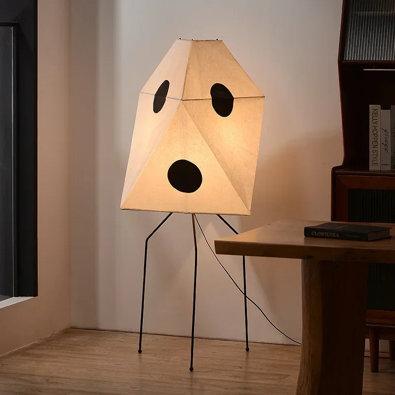 

Japanese Floor lamp Tripod Akari Noguchi Yong Rice Paper Lantern Floor light for Living Room Sofa Bedroom LED Floor Lamp