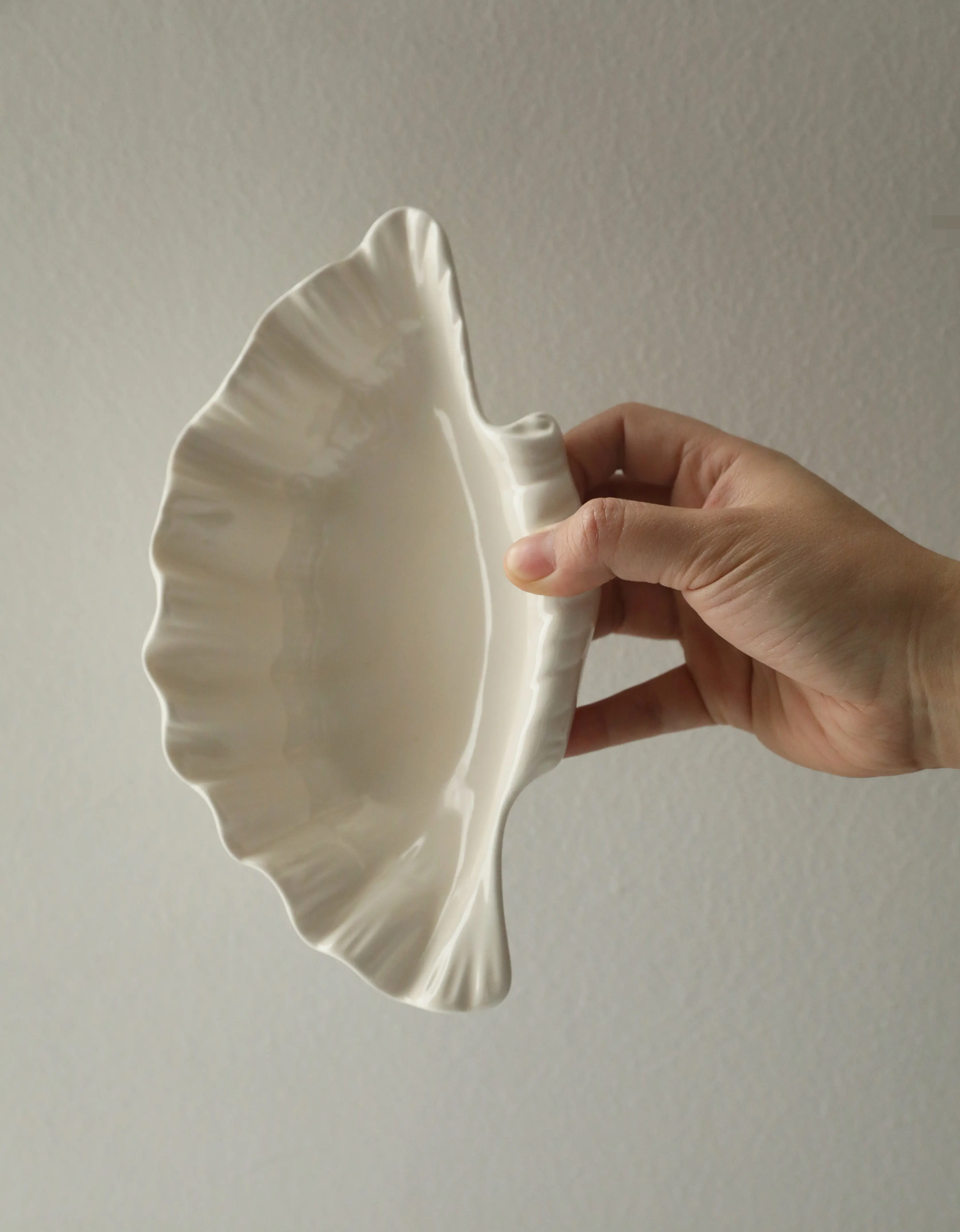 Vintage Conch & Shell Ceramic Storage Tray, Storage Tray Desktop Jewelry Clover Display Tray Living Room Home Decoration