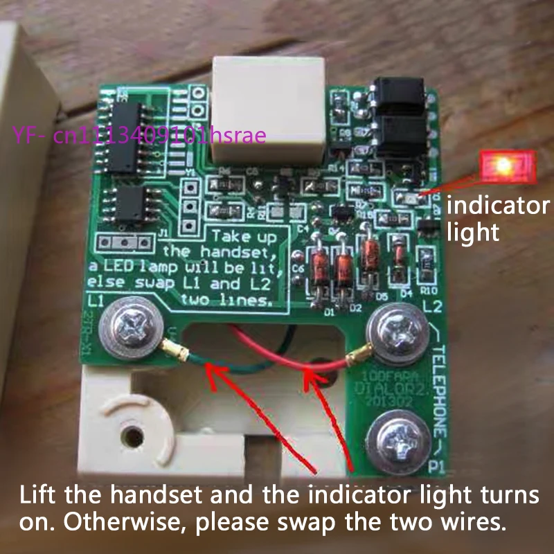 Vintage Rotary Phone Pulse to Dual Tone Multi-Frequency DTMF Converter Module for Old Telephones view 6