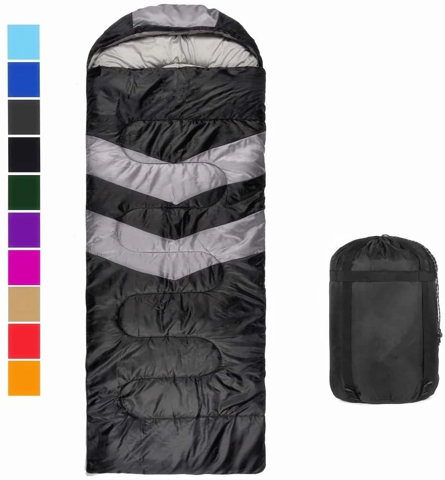 Wholesale lightweight outdoor emergency homeless cheapest envelope portable camping sleeping bag