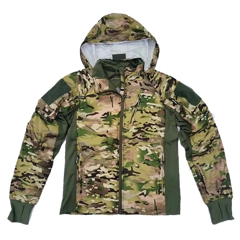 

UAF Winter Tactical Jackets Military Jacket Heat Reflect Warm Hooded Coats Windbreaker Multicam Thermal Camo Trainning Clothing