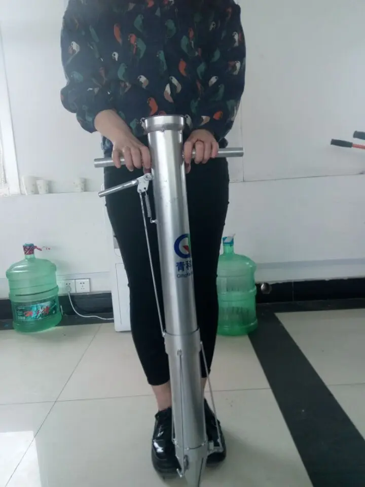 2025 스테인리스 스틸 농업용 이식기 휴대용 채소 표면 이식기 과일 묘목 이식기