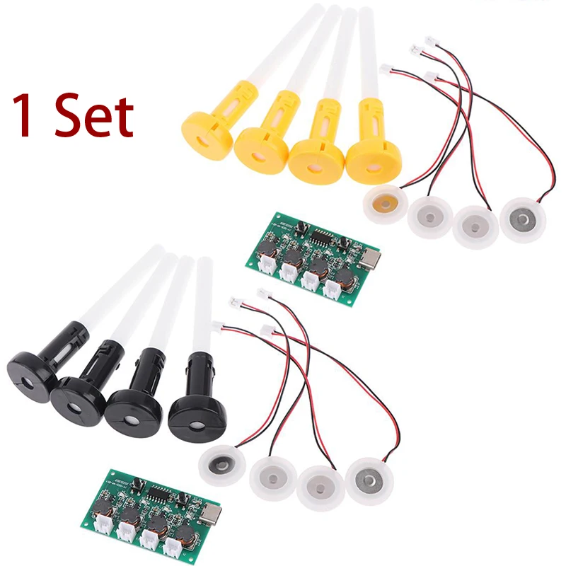 1Set Four Spray Humidifier Module DIY Humidifier C0ontrol Board Atomizer Drive Board Four Spray Humidifier Module