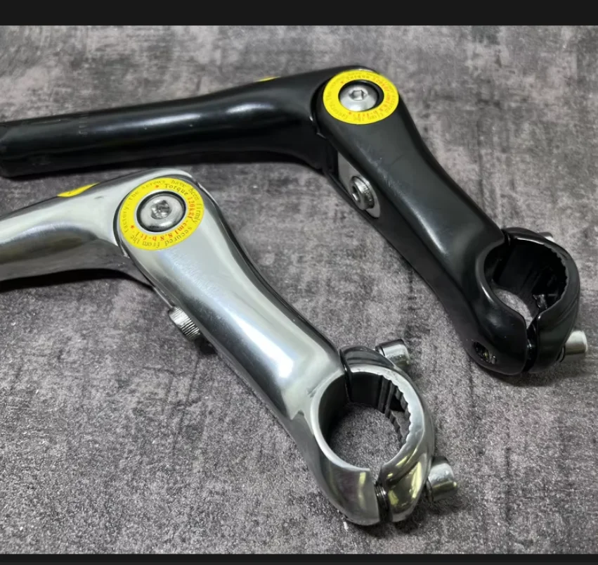 無料-アルミ合金調整可能スタンド 25.4 ミリメートルマウンテンバイクステーションワゴン調節可能なハンドルスタンド継手自転車ステム Q862