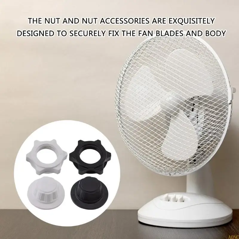 A0NC 1 SET استبدال مفيد NUT NUT مروحة مجموعة الجوز