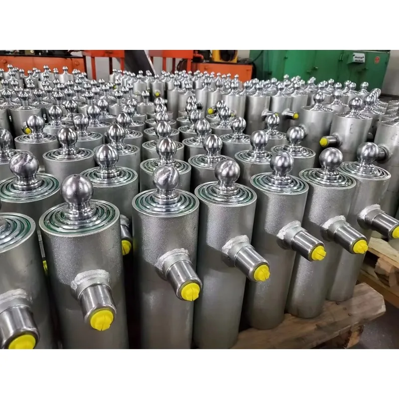 Cilindro Idraulico Telescopico per Sistema di Sollevamento Rimorchio Ribaltabile