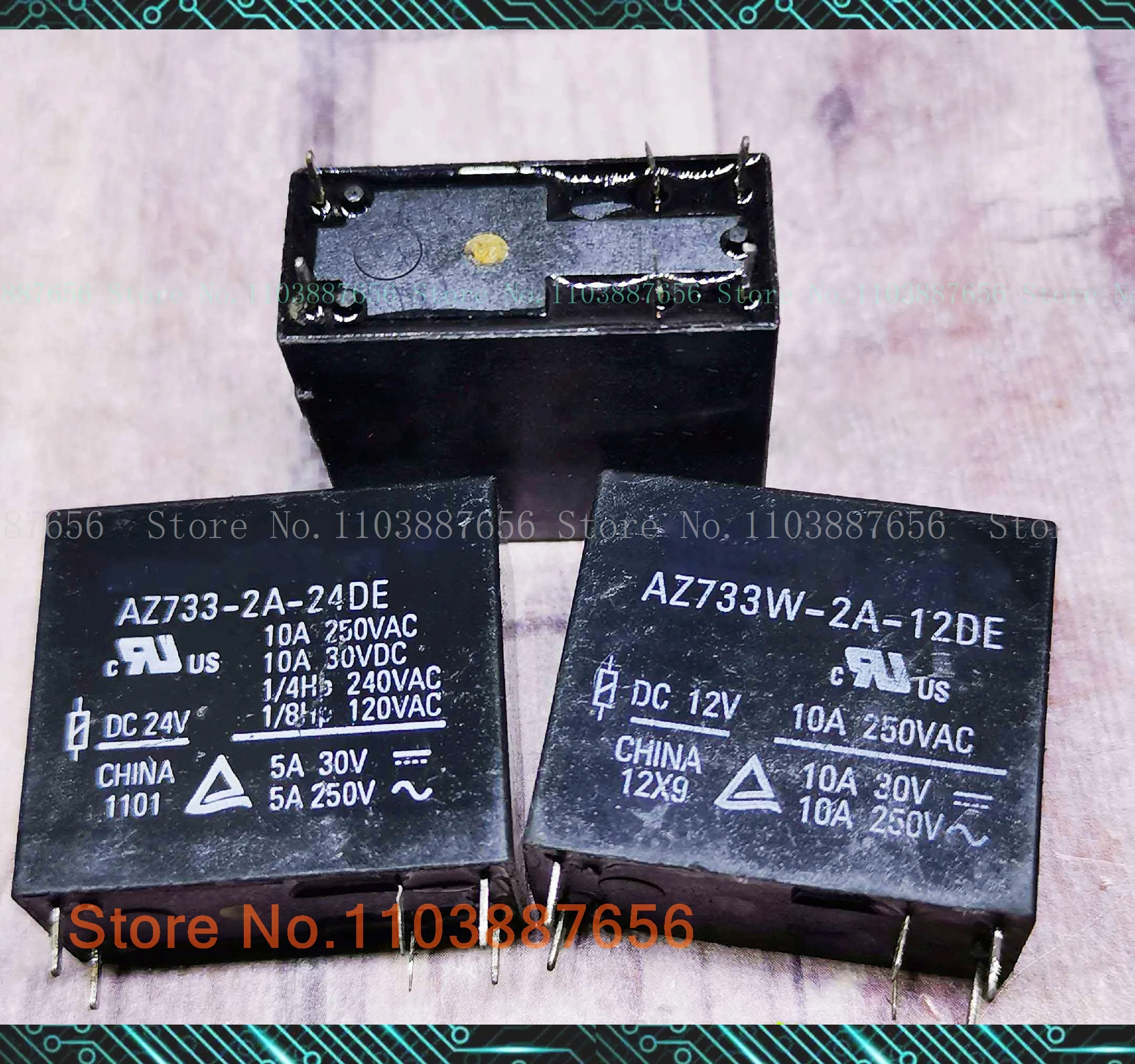 AZ733-2A-24DE AZ733W-2A-12DE