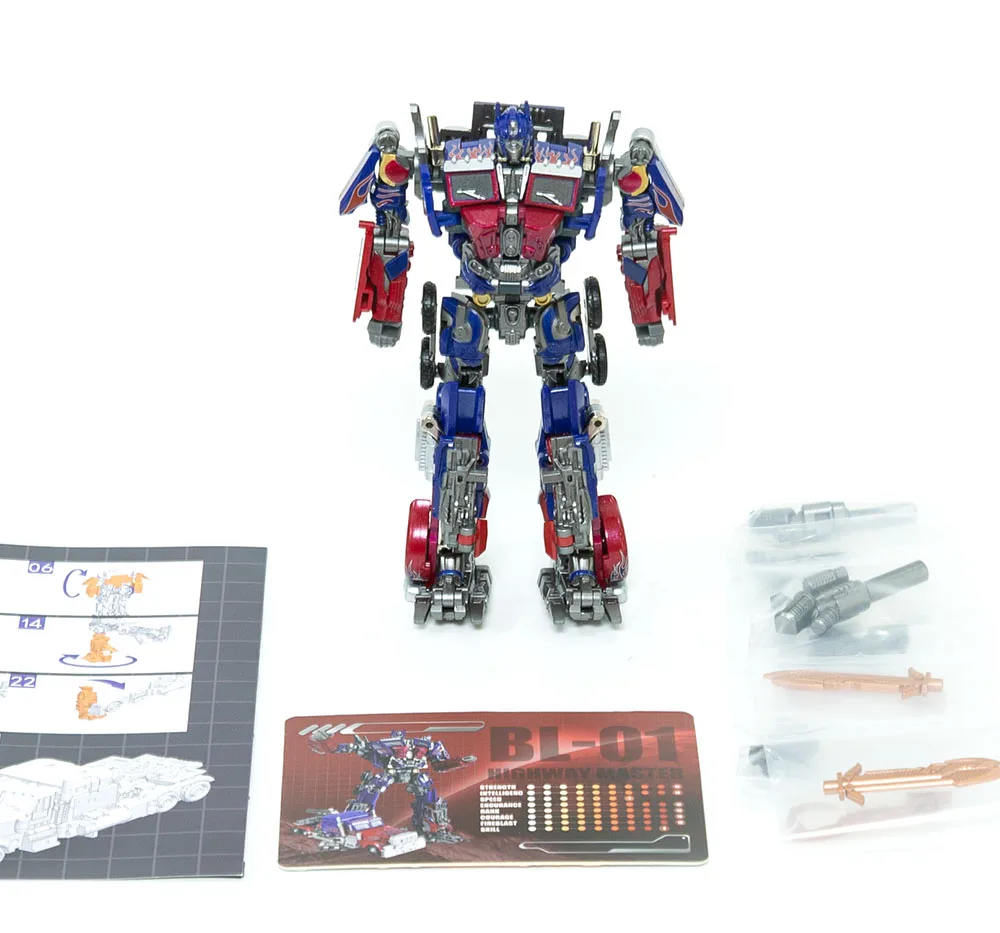 新しい変身おもちゃロボット BaiLan Toys BL-01 OP。 ハイウェイ