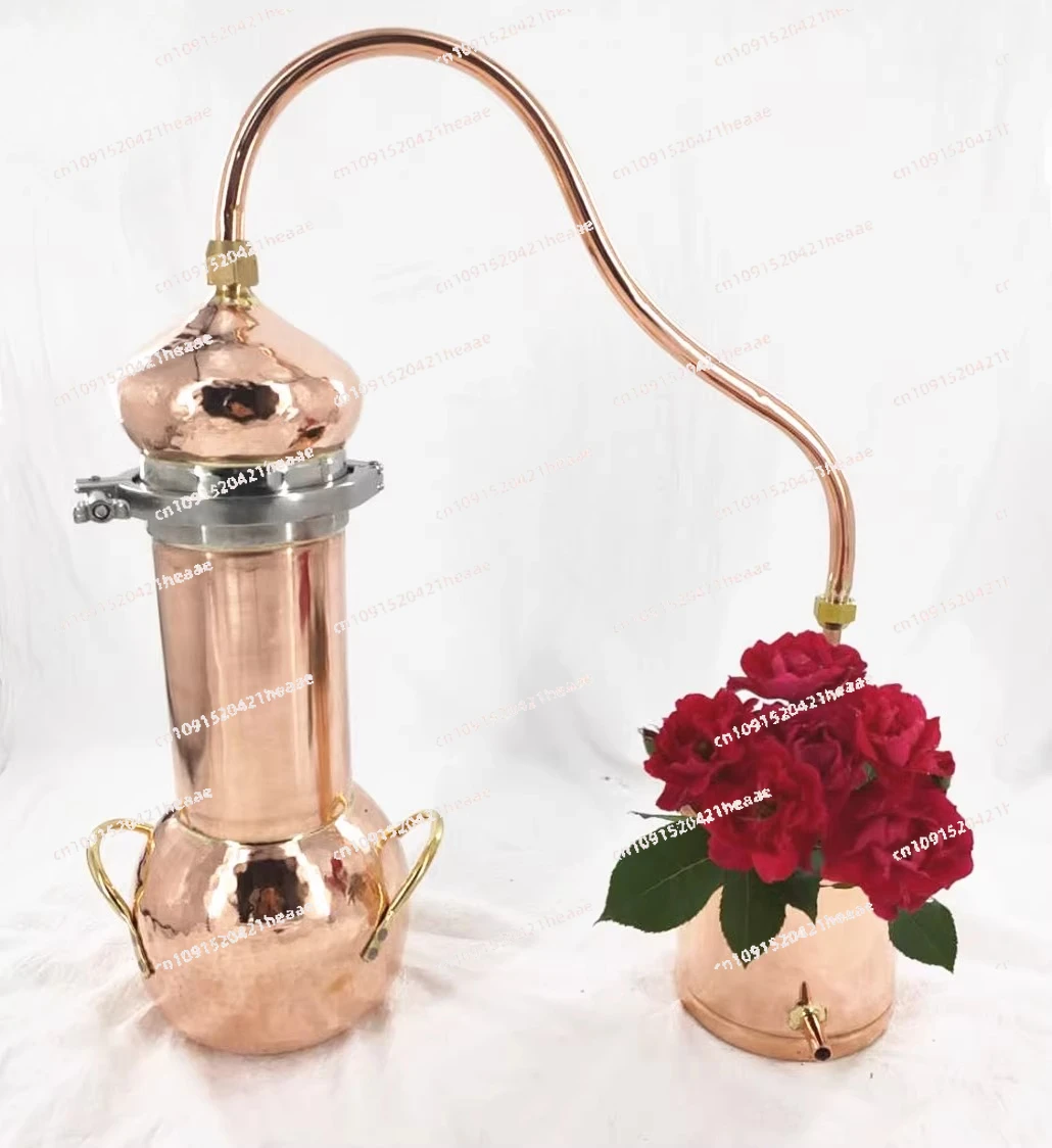 

Suitable for copper household small ancient distillation equipment hydrosol machine distiller