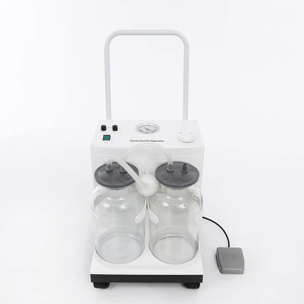 SNXIN High Quality Medical Mobile Aspirator Apparatus Vacuum Electric Suction Machine
