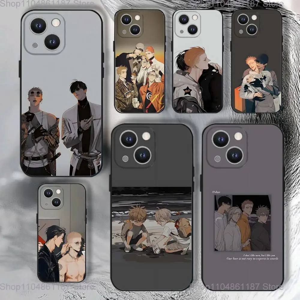 

19 days Phone Case For iPhone 17,16,15,14,13,12,11,Pro,XS,Max,XR,Plus,E,SE4,Mini Black Soft Cover