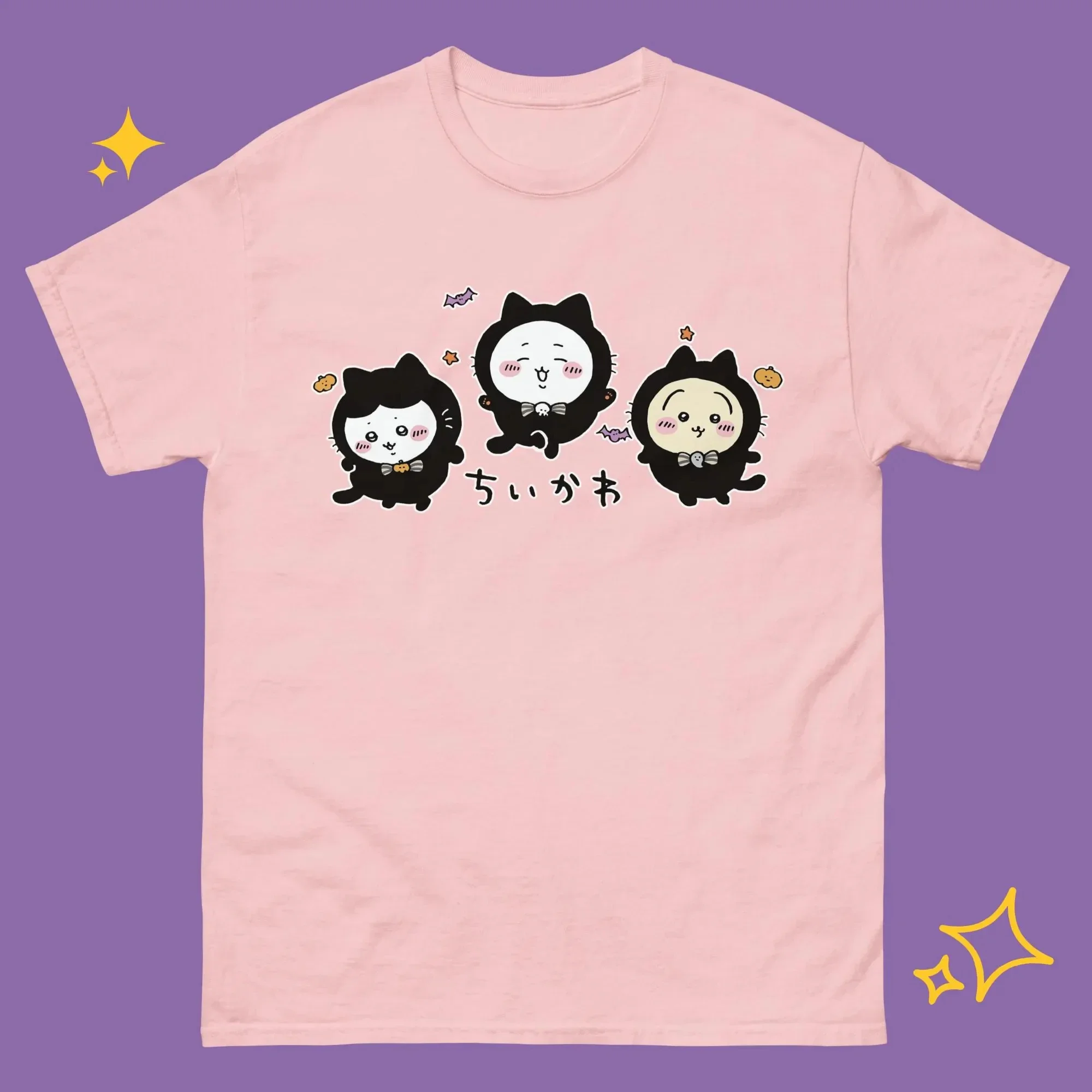 Chiikawa Usagi Hachiware Interesting Daily Scene Graphic T‑Shirt, Unisex O‑Neck Short Sleeve Summer Casual Wear For kid Adults