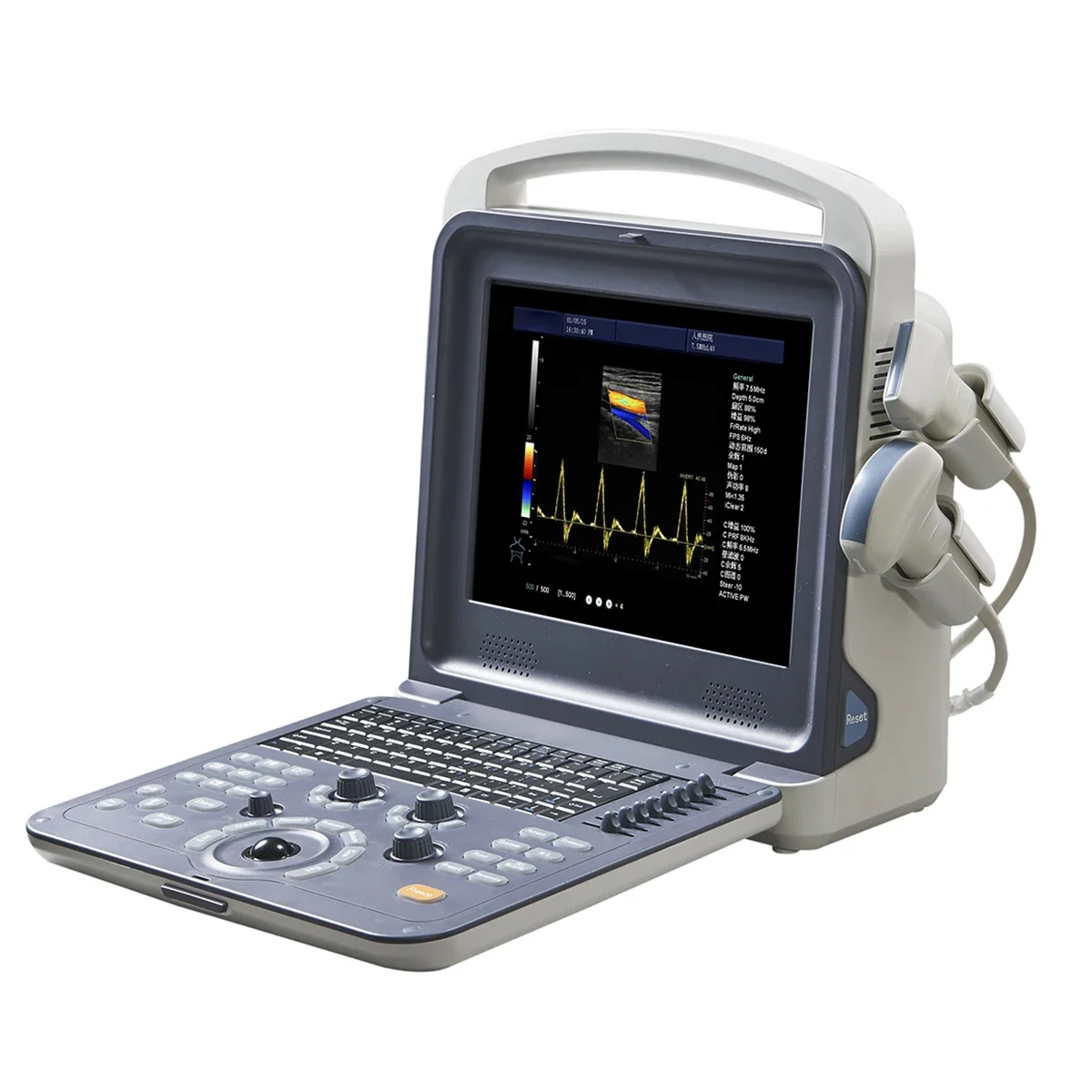 Portables Colors Doppler Ultrasound Machines Laptops Ultrasound Scan Machine for Human