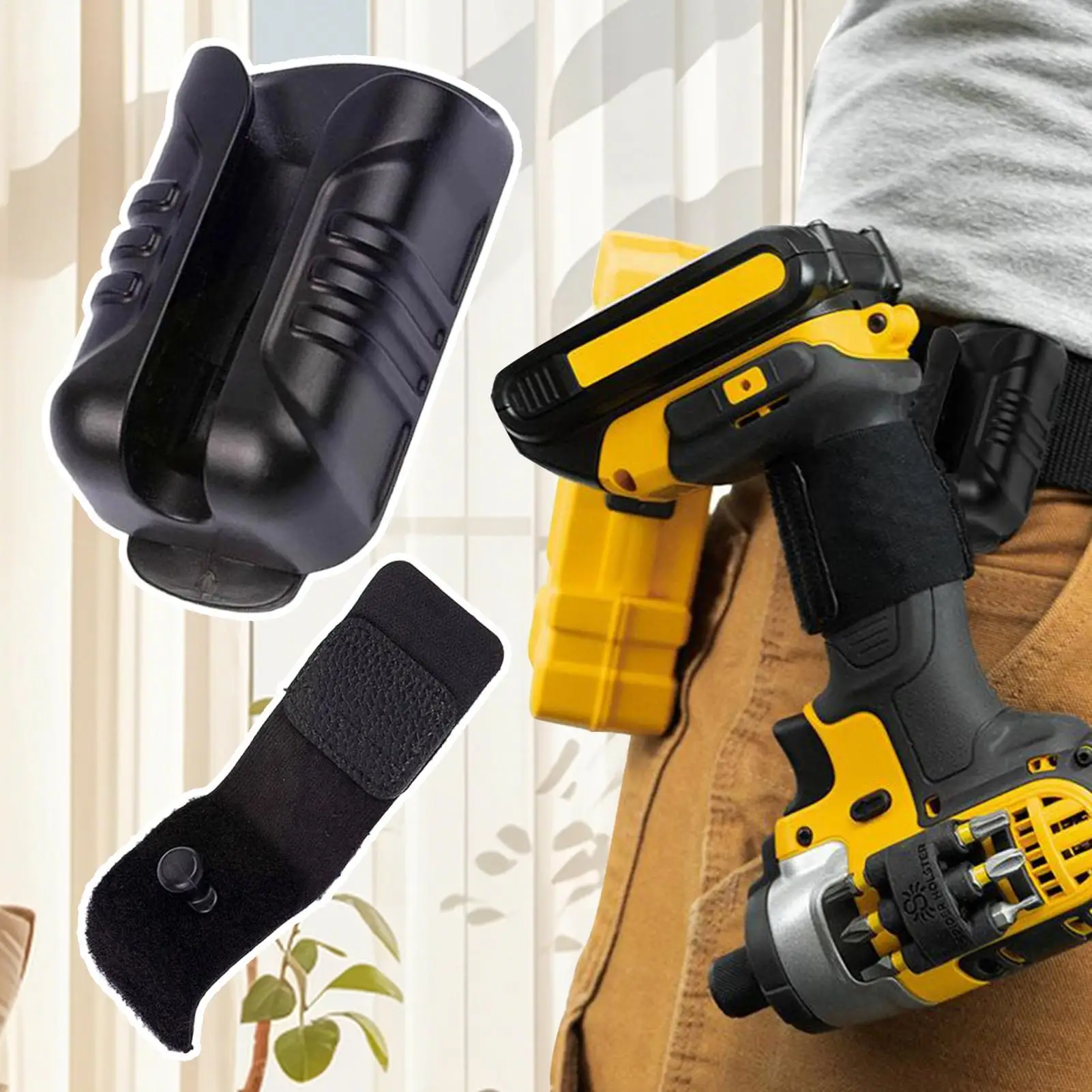 الحفر الحافظة الحفر تخزين حامل قصاصة مع أداة قبضة/الحفر الكهربائية المحمولة مشبك حامل لمفتاح الربط المطرقة المسمار كليب