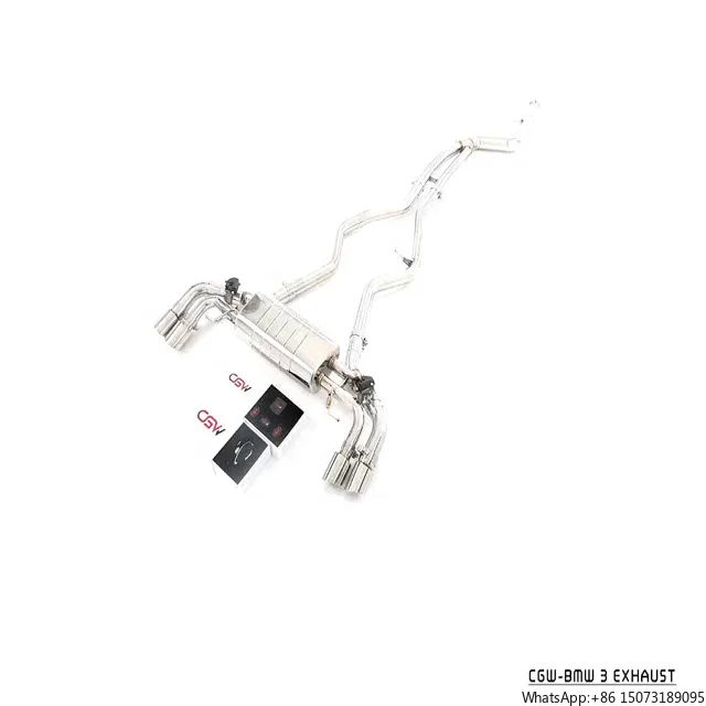 

Активная звуковая система выхлопа с полированными насадками на четыре патрубка для G20 G21 G22 340i 440i (Catback)