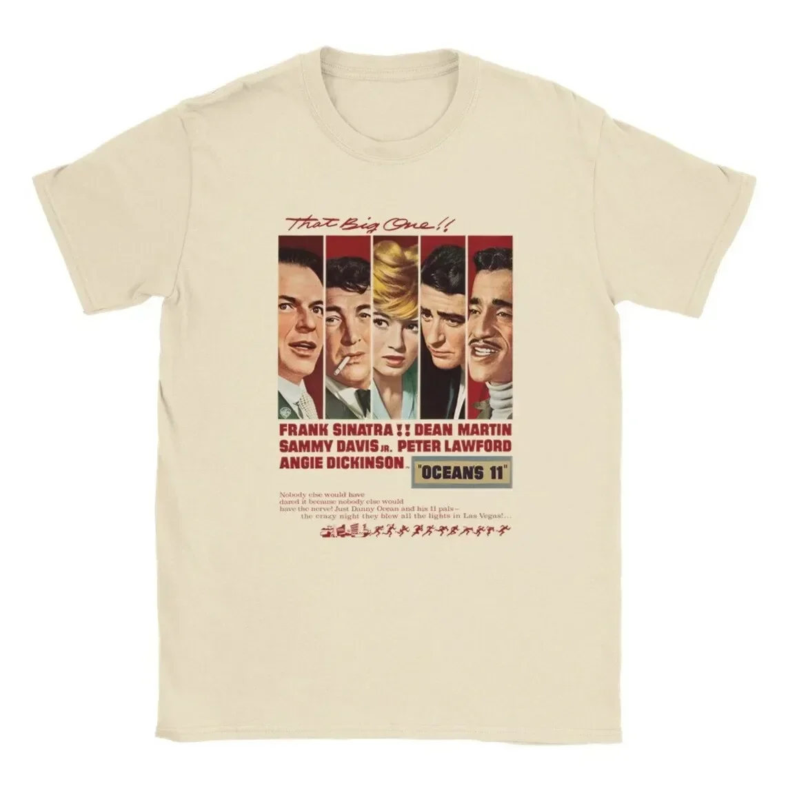 Ocean's Eleven Vintage Movie Tee: Classic Heist Tribute Frank Sinatra Shirt Rat Pack Old Cinema Lovers Gift