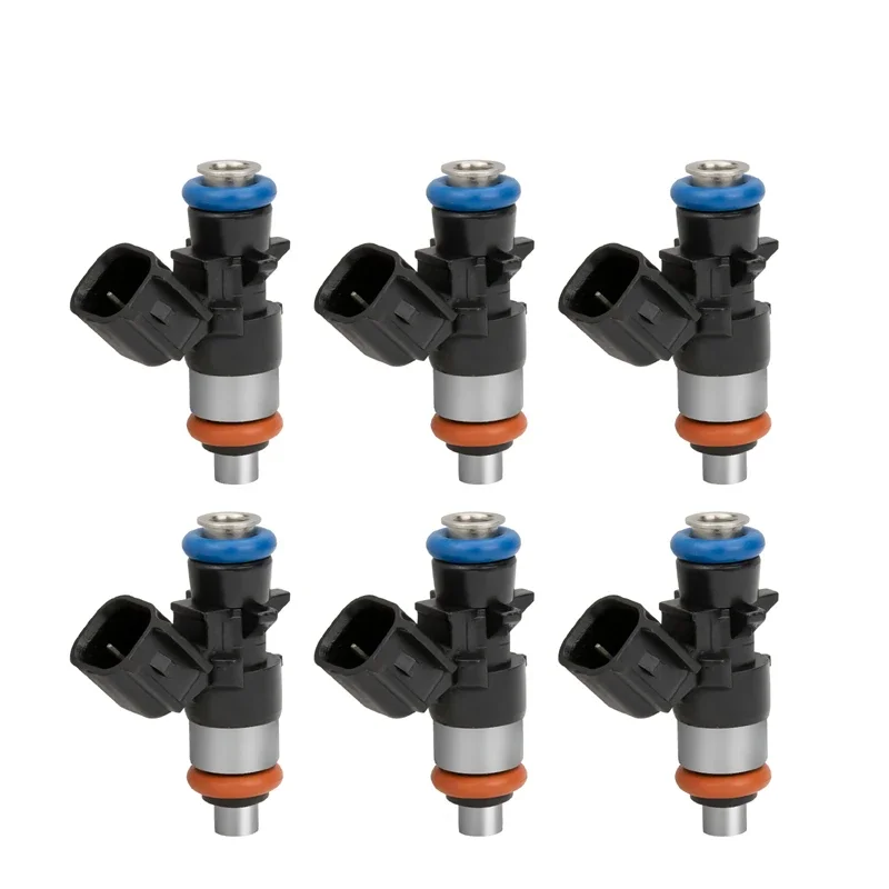 6Pcs Fuel Injectors For 0280158233 5184085ACJeep Grand Cherokee for Dodge Avenger Journey Durango 3.6L For Chrysler  FJ1147